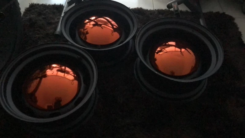 Tapón De Bola Cromado Sin Emblema Para Rin De VW Sedán, Safari, Brasilia - Imagen 7