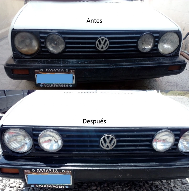 Faro Con Mica De Cristal Sin Lado Diforza Para Golf A2 - Imagen 8