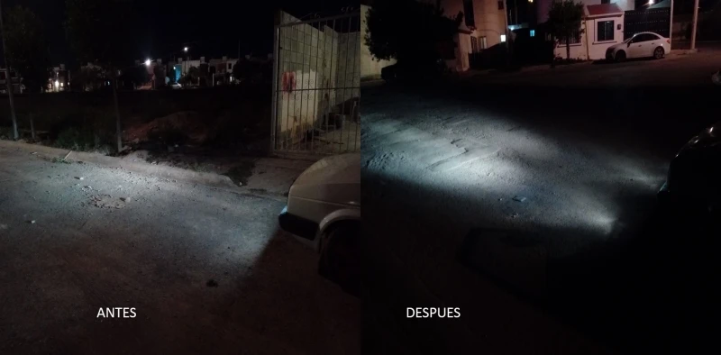 Faro Con Mica De Cristal Sin Lado Diforza Para Golf A2 - Imagen 9