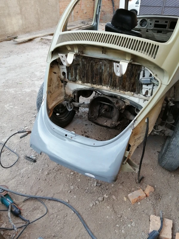 Tolva De Motor Con 1 Salida De Escape Para VW Sedan 1600i - Imagen 4