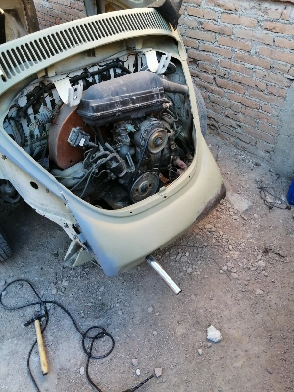 Tolva De Motor Con 1 Salida De Escape Para VW Sedan 1600i - Imagen 5