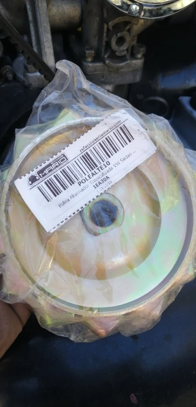 Polea De Alternador Tropicalizada Para VW Sedán 1600, 1600i, Combi 1600, Brasilia, Safari - Imagen 9