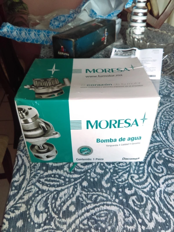 Bomba Completa De Agua Moresa Para Atlantic, Caribe, Golf A2, A3, Jetta A2, A3, Corsar, Pointer, Derby, Combi 1800 - Imagen 13