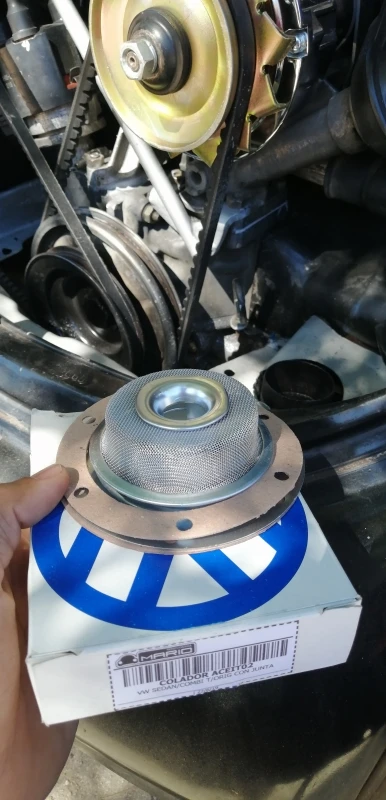 Colador De Aceite De Motor Tipo Para VW Sedan, Combi, Brasilia, Safari, Hormiga - Imagen 14