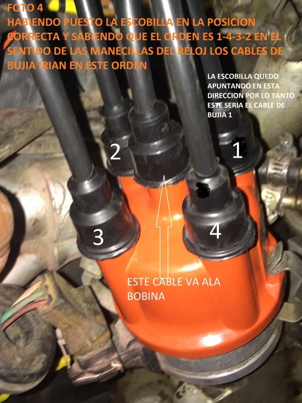 Juego De 5 Cables De Bujía De Encendido Convencional Para VW Sedan, Combi 1600, Safari, Brasilia, Hormiga - Imagen 6