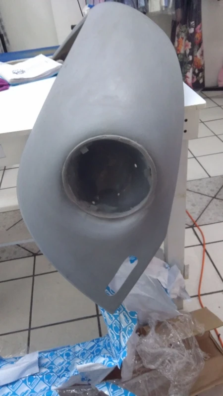 Salpicadera Delantera Derecha De Fibra De Vidrio Para VW Sedán 1500, 1600, 1600i - Imagen 18