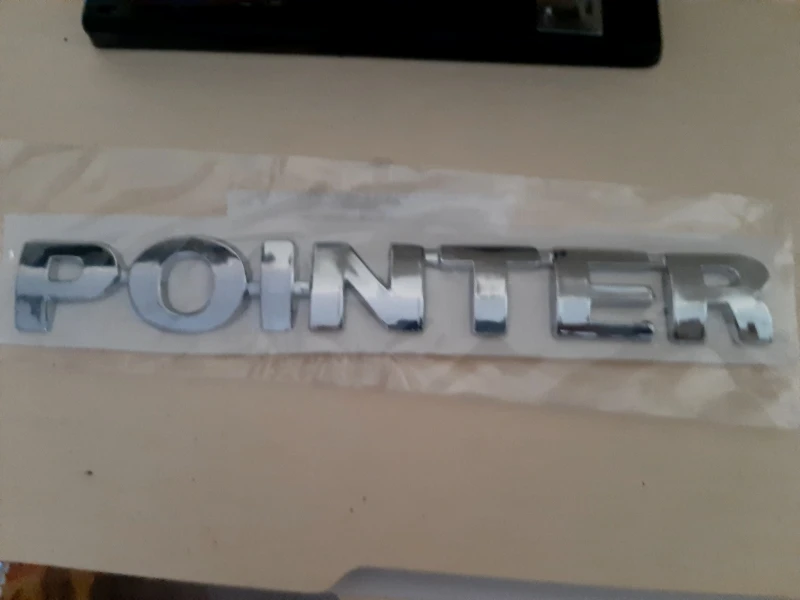 Letrero Cromado Adherible De Puerta Trasera POINTER - Imagen 7