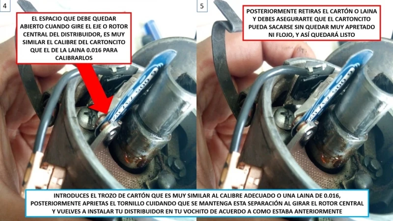 Platino De Corriente De Distribuidor Bosch Para VW Sedan 1600, Combi 1600, Caribe, Brasilia, Safari - Imagen 12