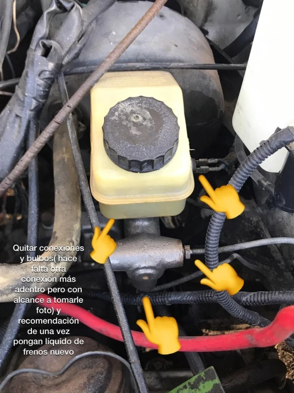 Cilindro Maestro De Frenos FP Para Atlantic, Caribe - Imagen 8