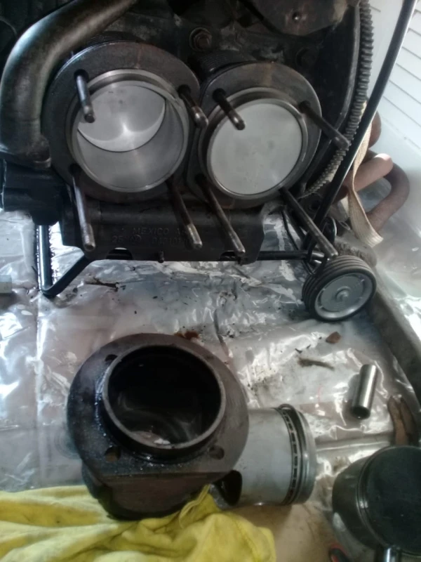 Conjunto De Motor Con Pistones Planos Moresa Para VW Sedan 1600, Combi 1600, Brasilia, Safari, Hormiga - Imagen 10