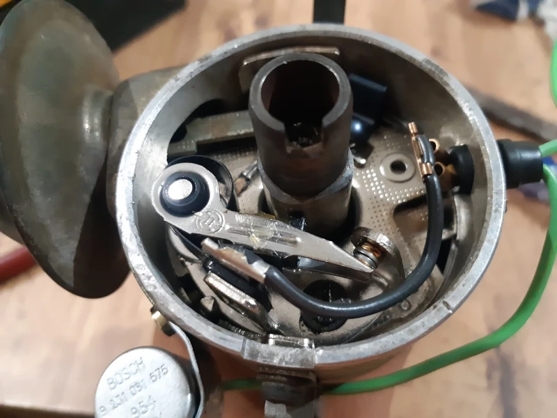 Platino De Corriente De Distribuidor Bosch Para VW Sedan 1600, Combi 1600, Caribe, Brasilia, Safari - Imagen 9