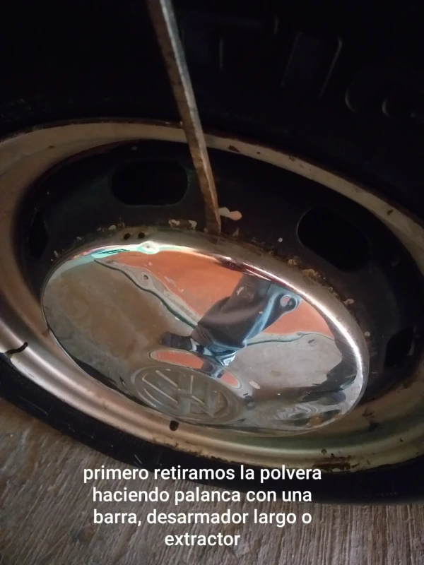 Tuerca De Mangueta Delantera De Freno De Tambor Lado Izquierdo Para VW Sedan, Combi - Imagen 9