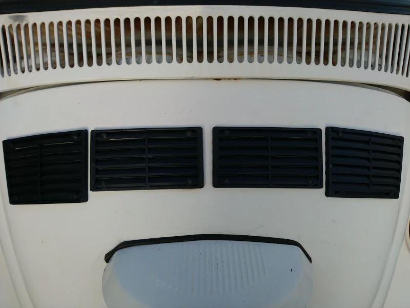 Juego De Rejillas De Tapa De Motor Color Negro Para VW Sedan 1600, 1600i - Imagen 20