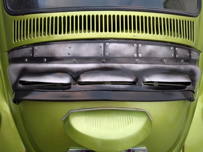 Deflector De Rejillas De Tapa De Motor Para VW Sedán - Imagen 12