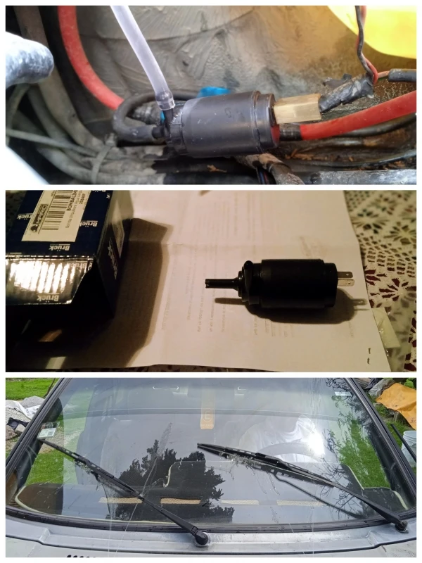 Bomba Impulsora De Agua Limpiadora De Parabrisas Bruck Para Jetta A2 1.8, Golf A2 1.8, Chevy 1.4, 1.6, Eurovan T4 1.9TDI - Imagen 6