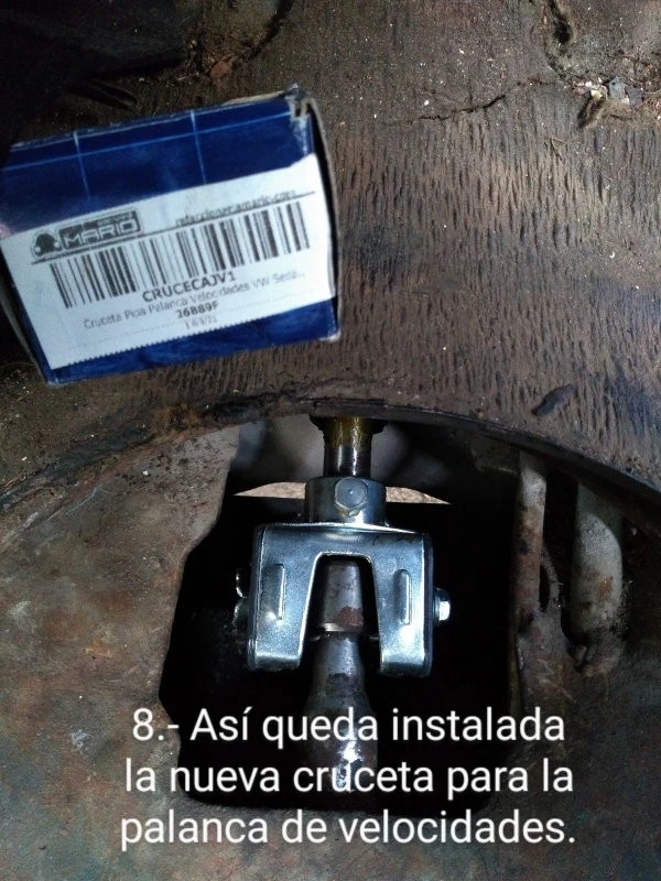 Cruceta De Pipa De Palanca De Velocidades Para VW Sedan 1500, 1600, 1600i, Combi - Imagen 7