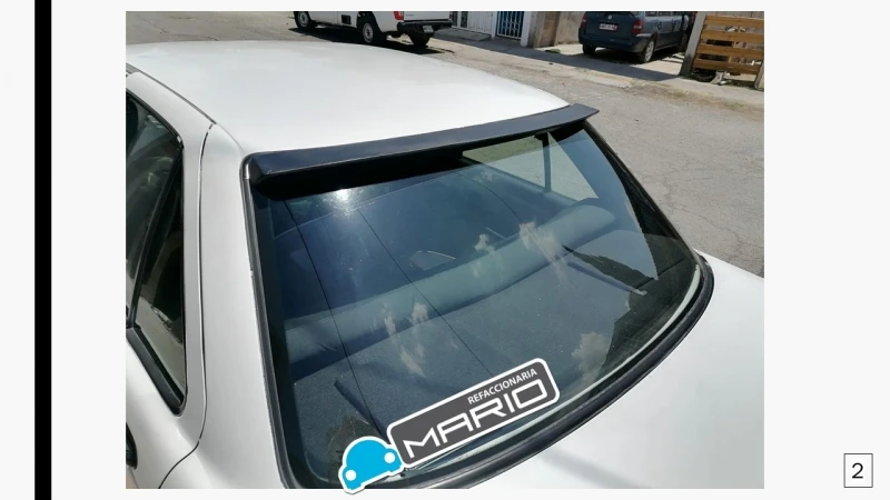 Spoiler Trasero De Medallón De Fibra De Vidrio Para Tsuru 3 - Imagen 7