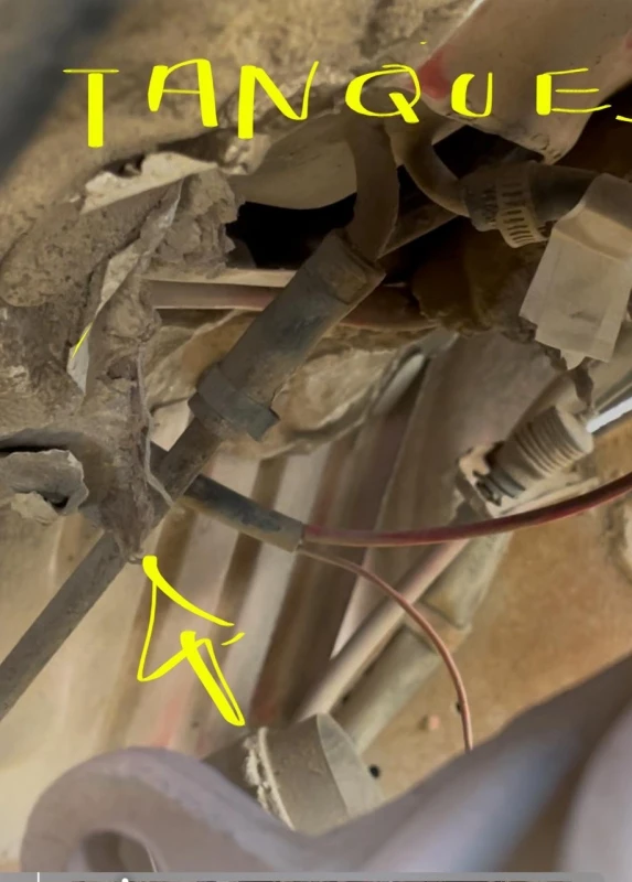 Tubo Principal Metálico De Gasolina Para VW Sedán 1600i - Imagen 8