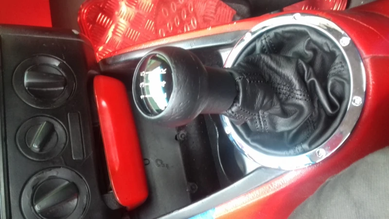 Cubrepolvo Con Perilla De Palanca De Velocidades De Base Redonda Cromada Para Pointer G3, G4, Polo, Lupo - Imagen 6