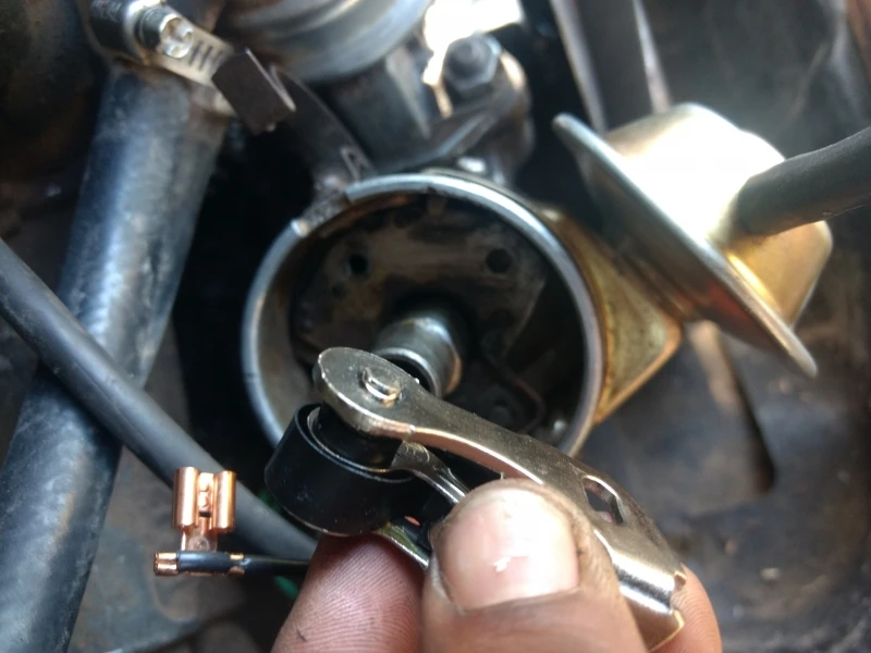 Platino De Corriente De Distribuidor Bosch Para VW Sedan 1600, Combi 1600, Caribe, Brasilia, Safari - Imagen 19