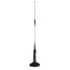 Antena Decorativa Cromada Tipo CB Con Amplificador Tunix