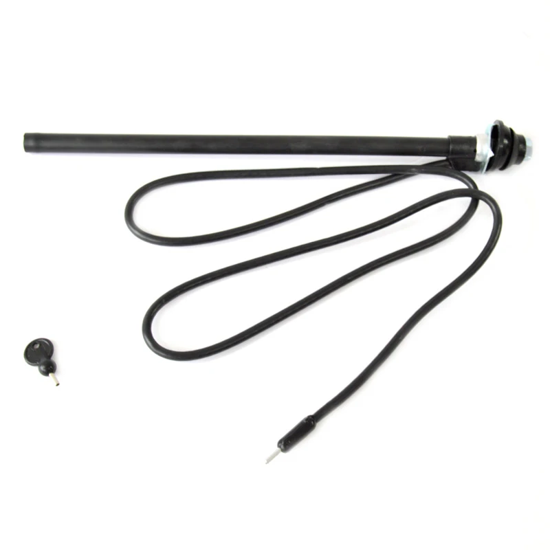 Antena Automotriz Negra Con Base Y Cable De Salpicadera Para Atlantic, Caribe - Imagen 2