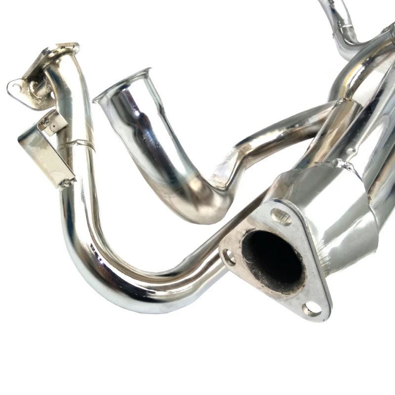 Araña De Silenciador De Motor Cromado Con Entrada Lateral Miller Para VW Sedan 1600, 1600i - Imagen 4