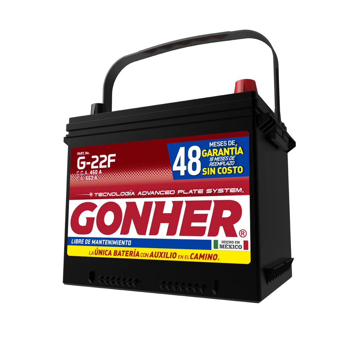 Batería Automotríz G-22F Gonher - Imagen 2