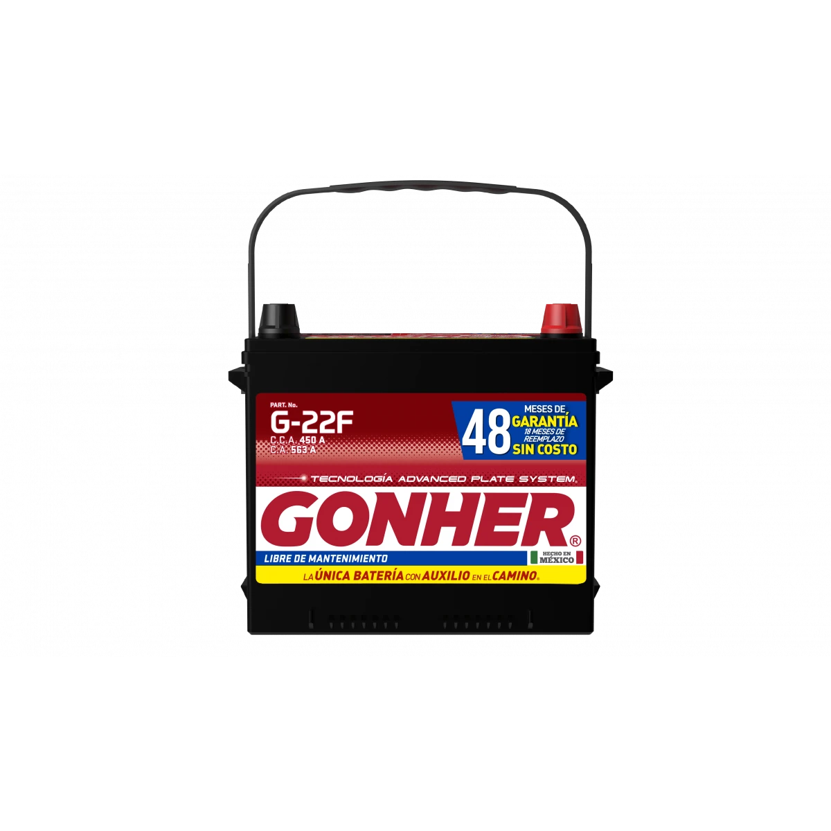 Batería Automotríz G-22F Gonher - Imagen 3