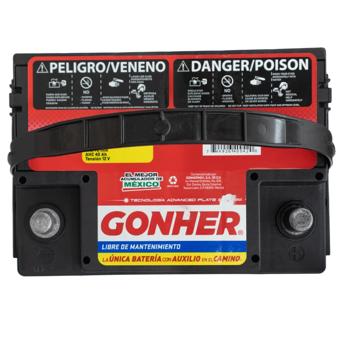 Batería Automotriz Gonher G-42 - Imagen 6