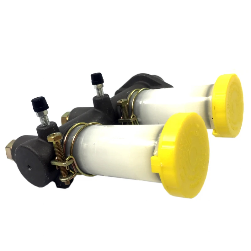 Cilindro Maestro De Frenos Con Doble Depósito Y Salida 7/8 De Pulgada FP Para Datsun A10 - Imagen 4