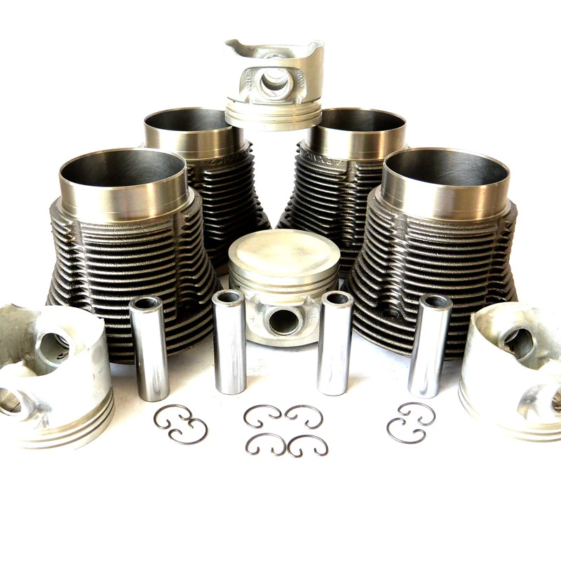 Conjunto De Moto Con Pistones Convexos Moresa Para VW Sedán 1600, Combi, Brasilia, Safari, Hormiga