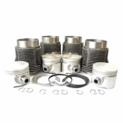 Conjunto De Motor Con Pistones Planos Moresa Para VW Sedan 1600, Combi 1600, Brasilia, Safari, Hormiga