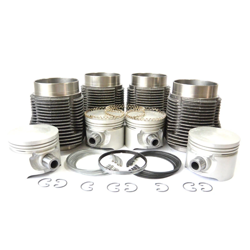 Conjunto De Motor Con Pistones Planos Moresa Para VW Sedan 1600, Combi 1600, Brasilia, Safari, Hormiga