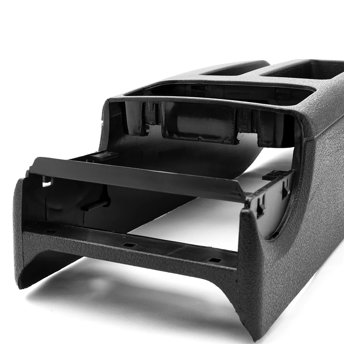 Consola Negra Central De Piso Auto Magic Para Golf A4, Jetta A4 - Imagen 9