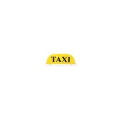 Copete Amarillo Con Imán Y Luz LED Tunix Para Taxi