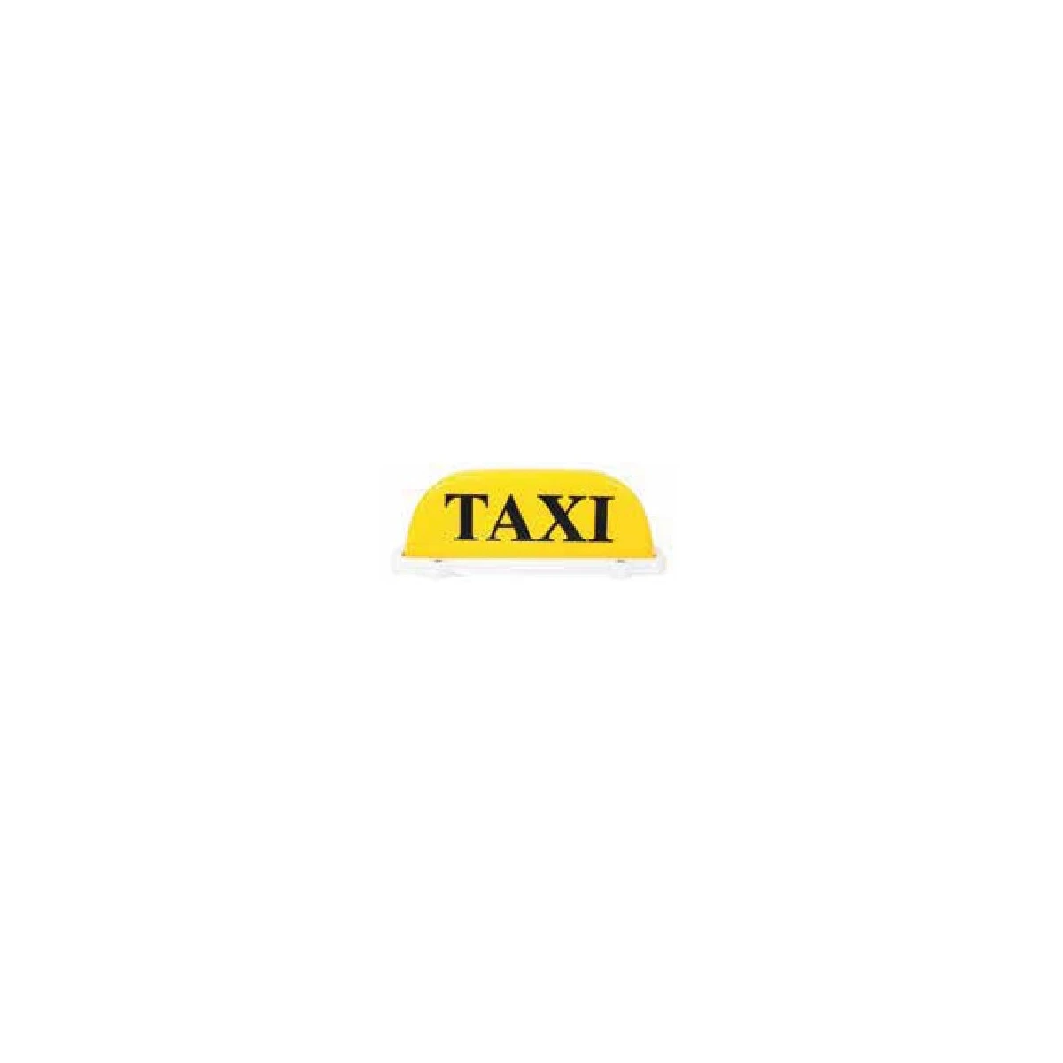 Copete Amarillo Con Imán Y Luz LED Tunix Para Taxi