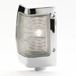 Cuarto Izquierdo Blanco Con Marco Cromado De Parrilla Mirsa Para Nissan D21