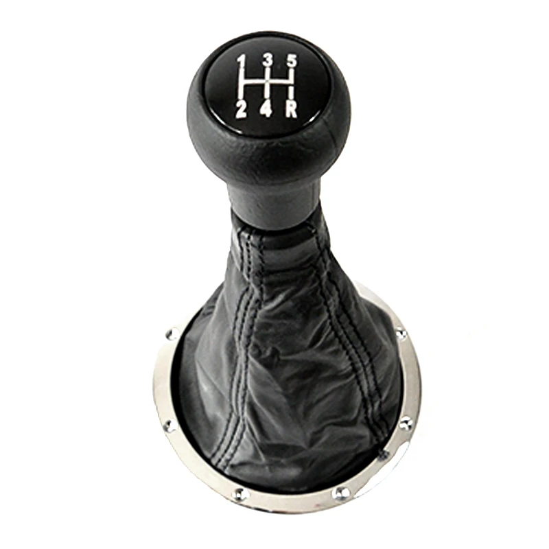 Cubrepolvo Con Perilla De Palanca De Velocidades De Base Redonda Cromada Para Pointer G3, G4, Polo, Lupo