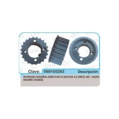Engrane De Cigüeñal Bruck Para Eurovan T4 2.5L