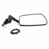 Espejo Retrovisor Metálico Negro Derecho Para VW Sedán 1500, 1600, 1600i