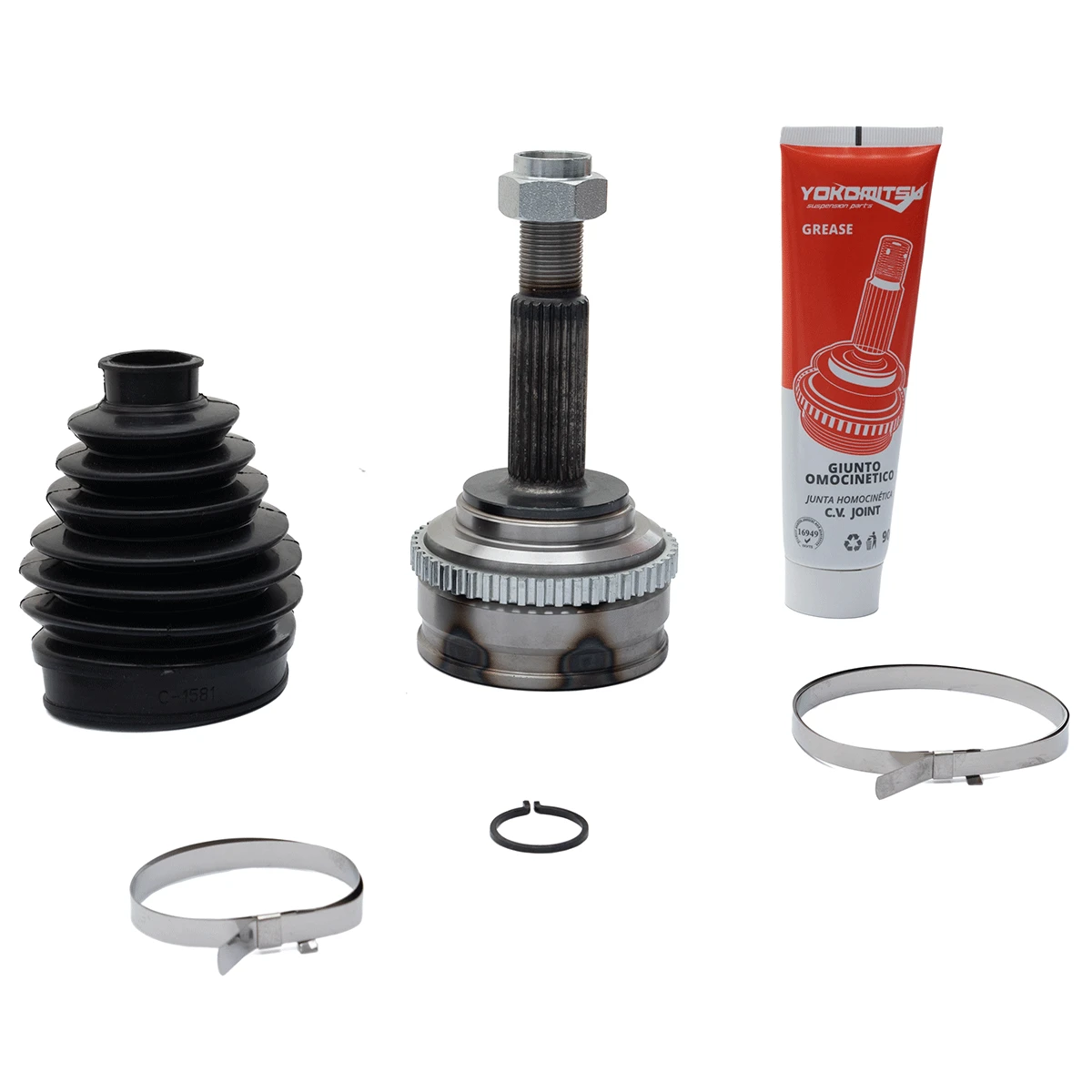 Espiga De Rueda Delantera Con ABS Yokomitsu Para Aveo 1.6, Pontiac G3