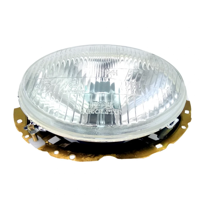 Faro De Cristal Rayado Con Socket De Luz De Cuarto Para VW Sedan, Combi, Safari, Caribe, Hormiga - Imagen 2