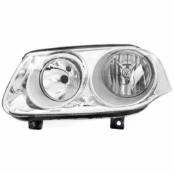 Faro Izquierdo Con Mica De Acrílico Forcetec Para Jetta Clásico