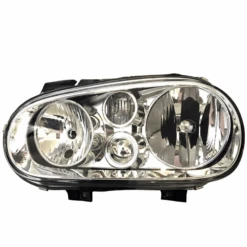 Faro Principal Cromado Izquierdo Forcetec Para Golf A4