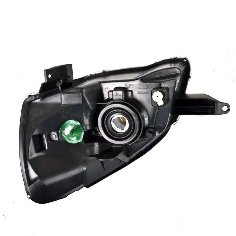 Faro Principal Derecho Con Fondo Cromado Depo Para Chevy C3 - Imagen 5