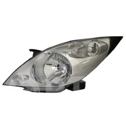 Faro Principal Izquierdo Con Fondo Cromado Diforza Para Spark