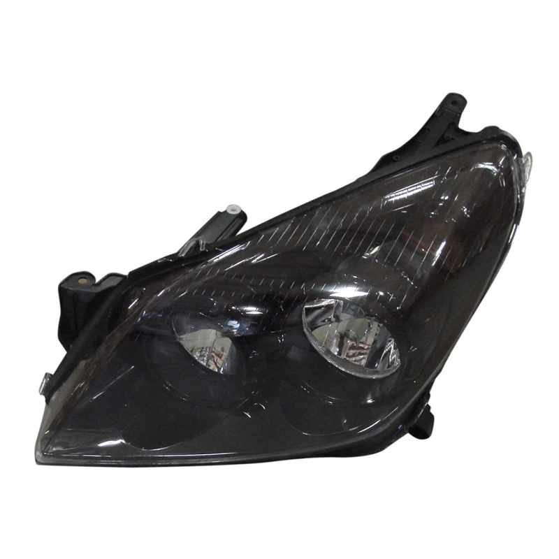Faro Principal Izquierdo Tipo Europeo Con Fondo Negro Sin Motor Diforza Para Astra