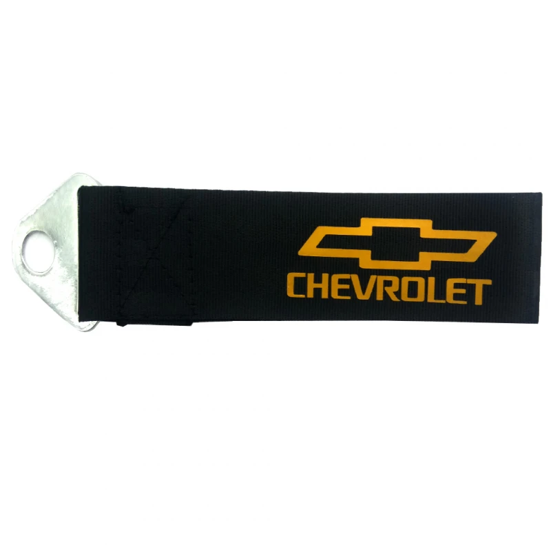 Jalón De Arrastre Universal Negro Con Logo Chevrolet - Imagen 2