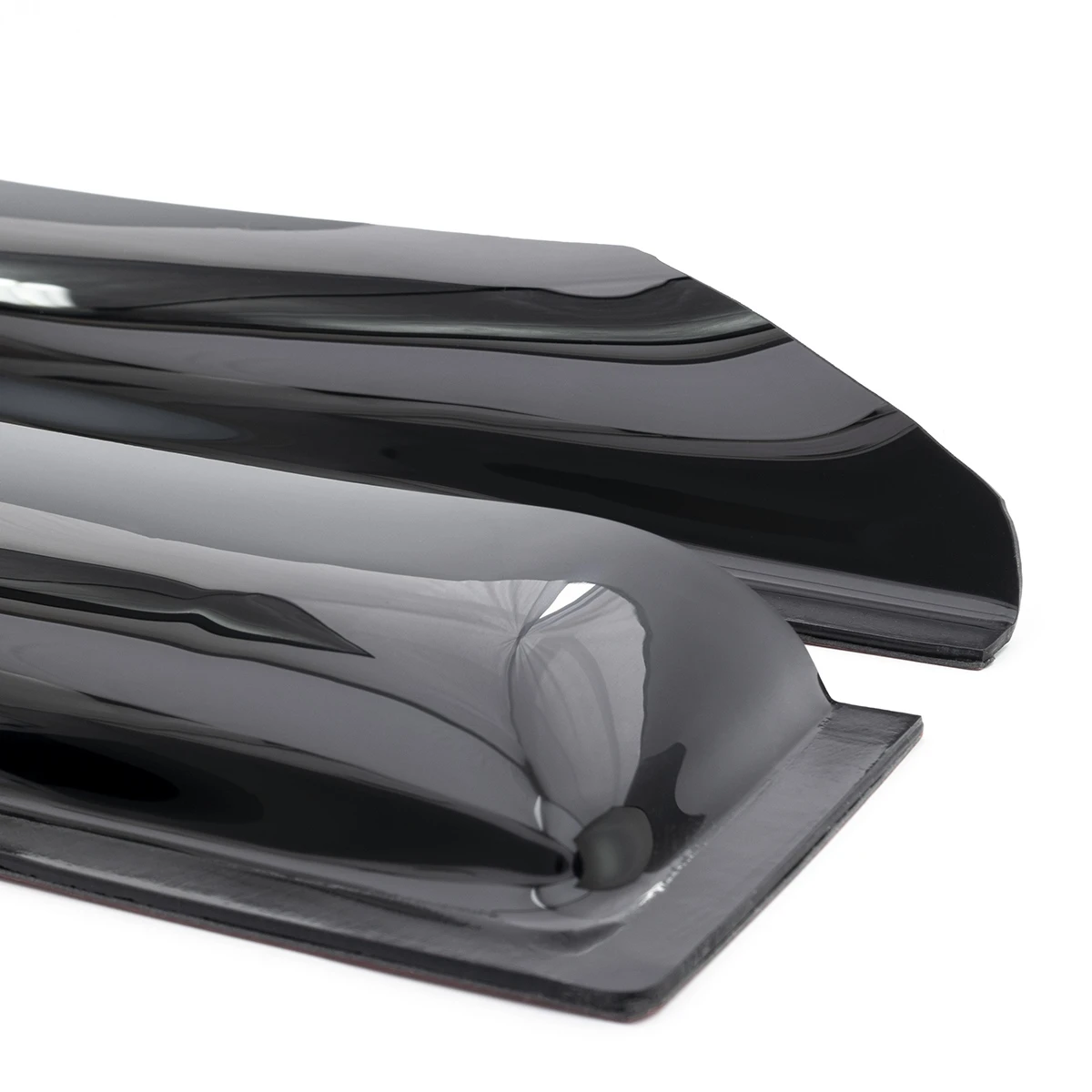 Juego De 2 Botaguas Anchos De Acrílico Para Nissan NP300 - Imagen 6